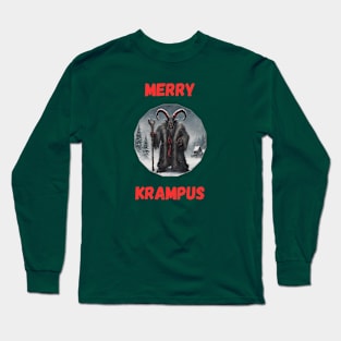 Merry Krampus Long Sleeve T-Shirt